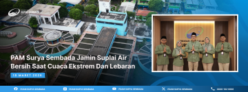 PAM Surya Sembada Kota Surabaya memastikan pelayanan air bersih