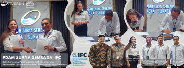 PDAM Surya Sembada–IFC Jalin Kerjasama