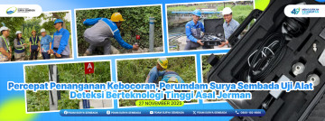Uji Alat Deteksi Pipa Bocor Berteknologi Tinggi Asal Jerman