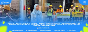 Pasang Jaringan Pipa Gratis untuk Warga Jalan Kunti
