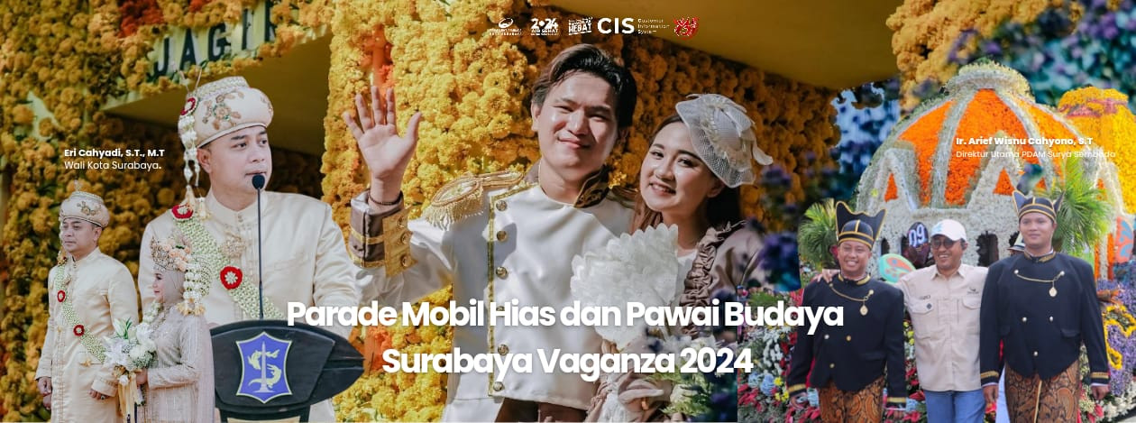 PDAM Surya Sembada Kota Surabaya meraih Juara Penampil Terbaik I di Surabaya Vaganza 2024