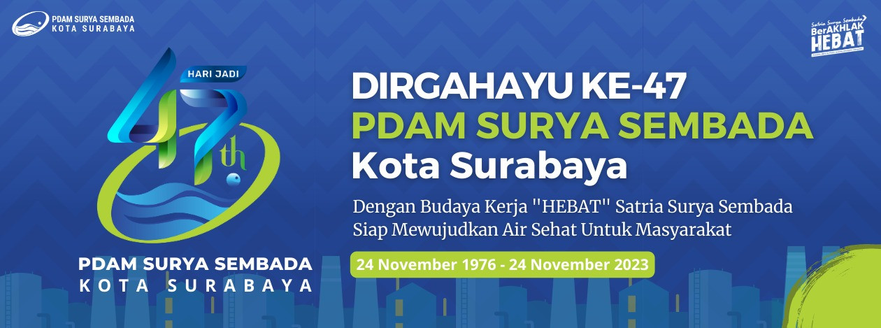 Hari Jadi Ke-47 PDAM Surya Sembada Kota Surabaya